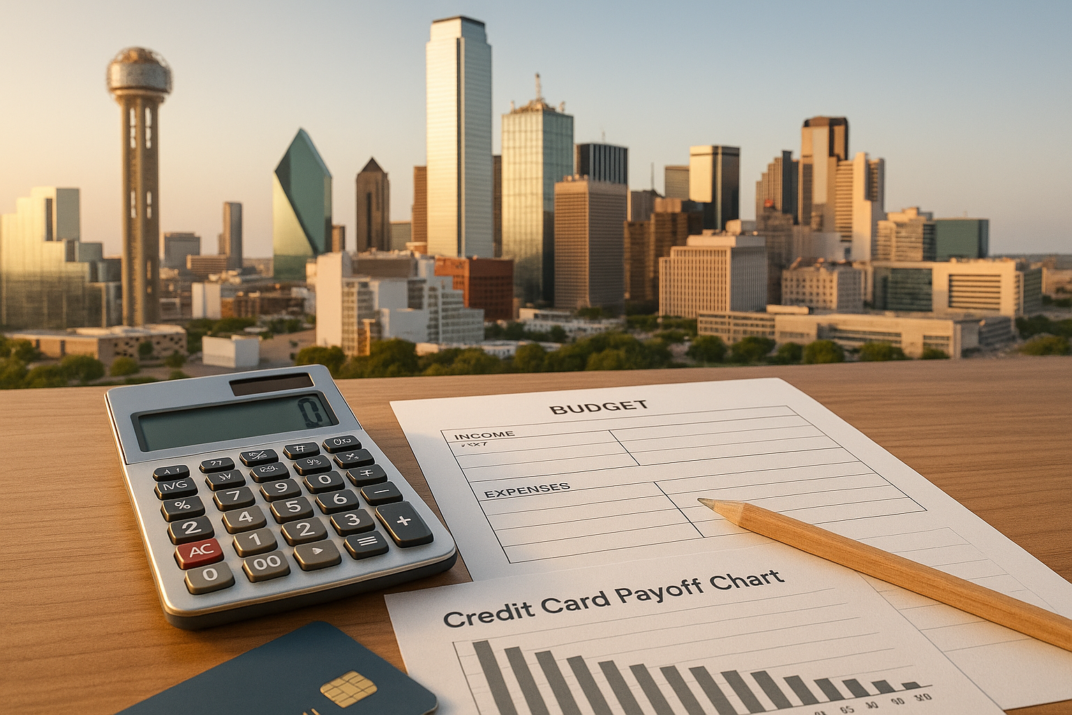 Debt Payoff Calculator for Dallas, TX: A Real Debt Freedom Simulation